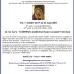 ÉCOLE D’ICONOGRAPHIE ORTHODOXE
